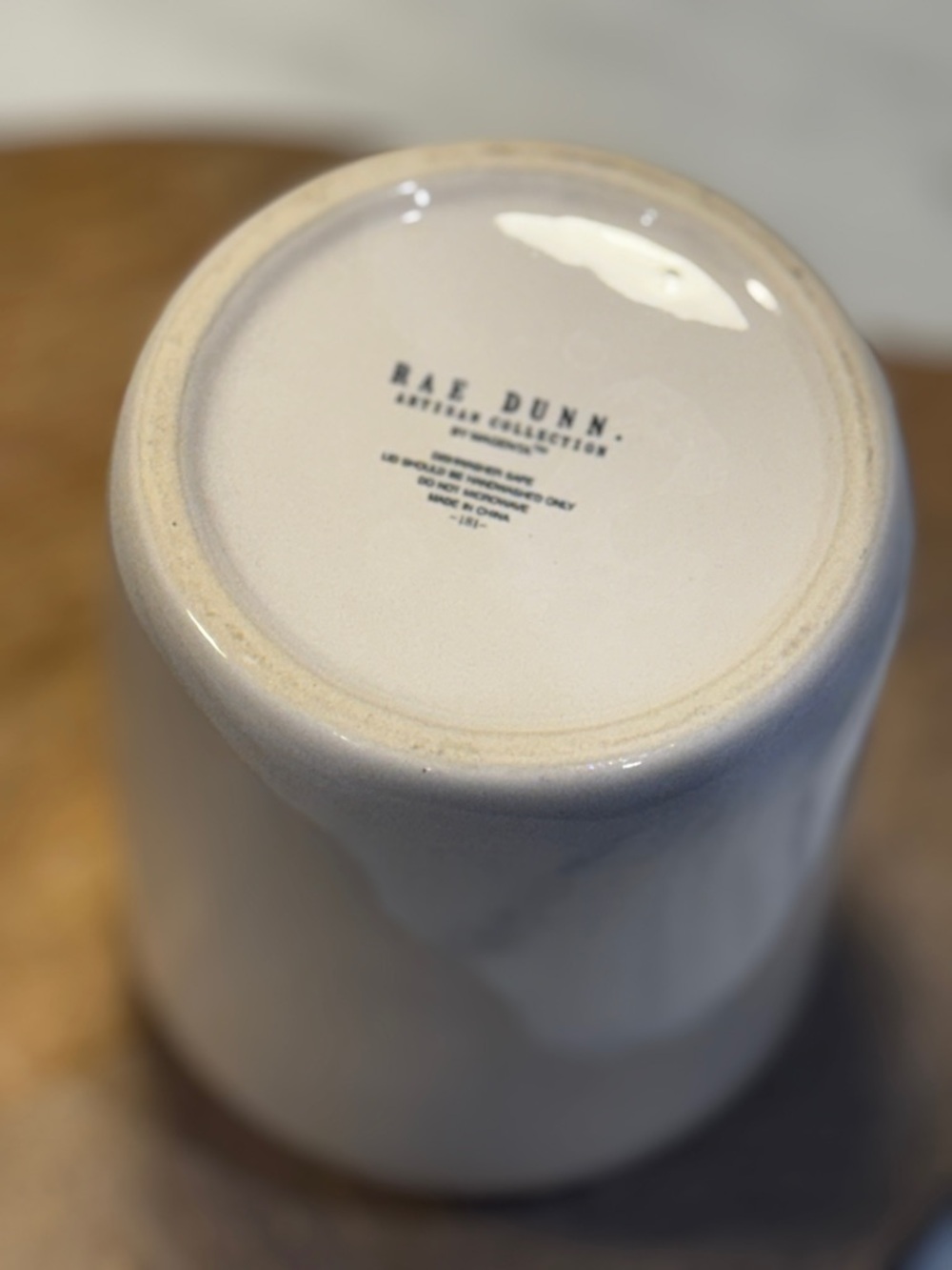 Rae Dunn Artisan Collection By Magenta Ivory "Sugar" Farmhouse Canister - Picture 5 of 5